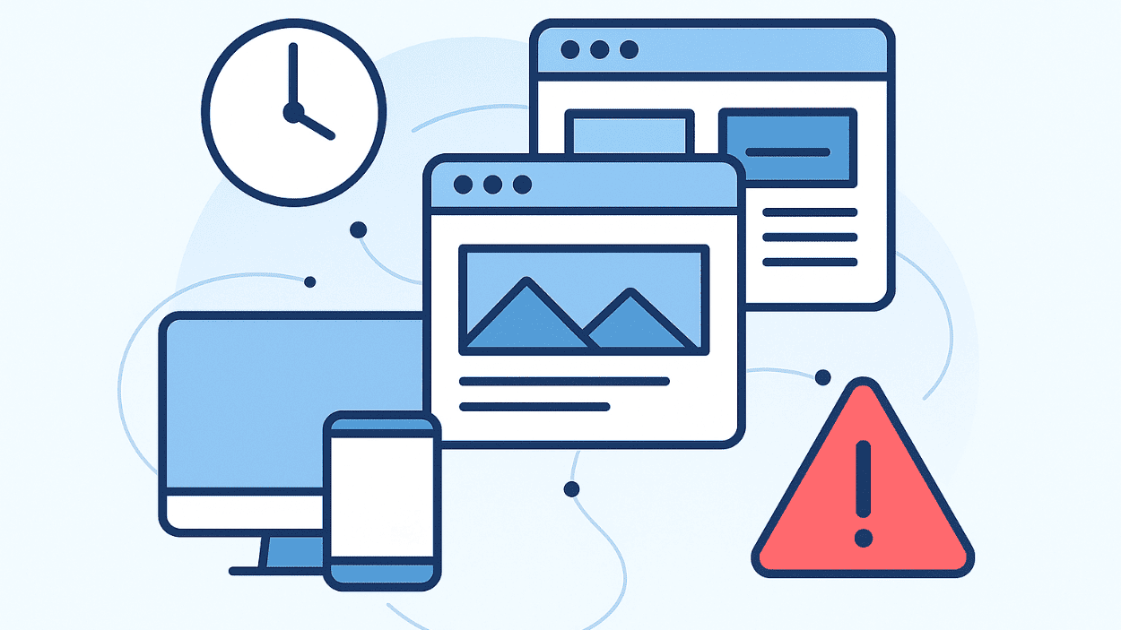 10 errores que pueden hacer que tu página web sea lenta